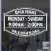 Open Hours Style 01-A